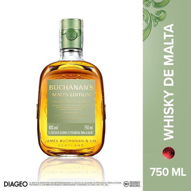 Oferta de Whisky BUCHANAN S 750 ml por $267700 en Carulla