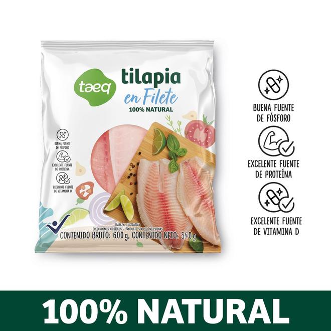 Oferta de Filete de Tilapia TAEQ 540 gr por $26400 en Carulla