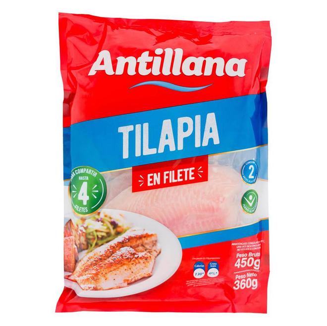 Oferta de Tilapia En filete ANTILLANA 360 gr por $23200 en Carulla