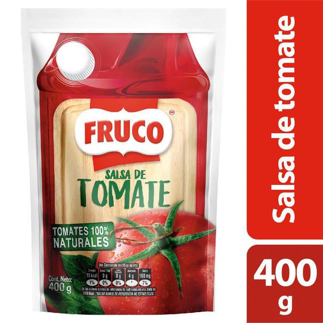 Oferta de Salsa De Tomate Doy Pack FRUCO 400 gr por $6658 en Carulla