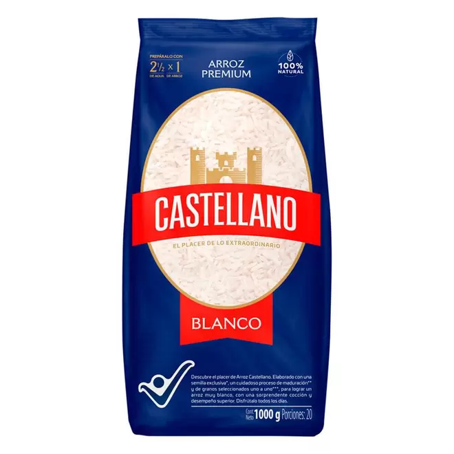 Oferta de Arroz CASTELLANO  (1000  gr) por $11050 en Carulla