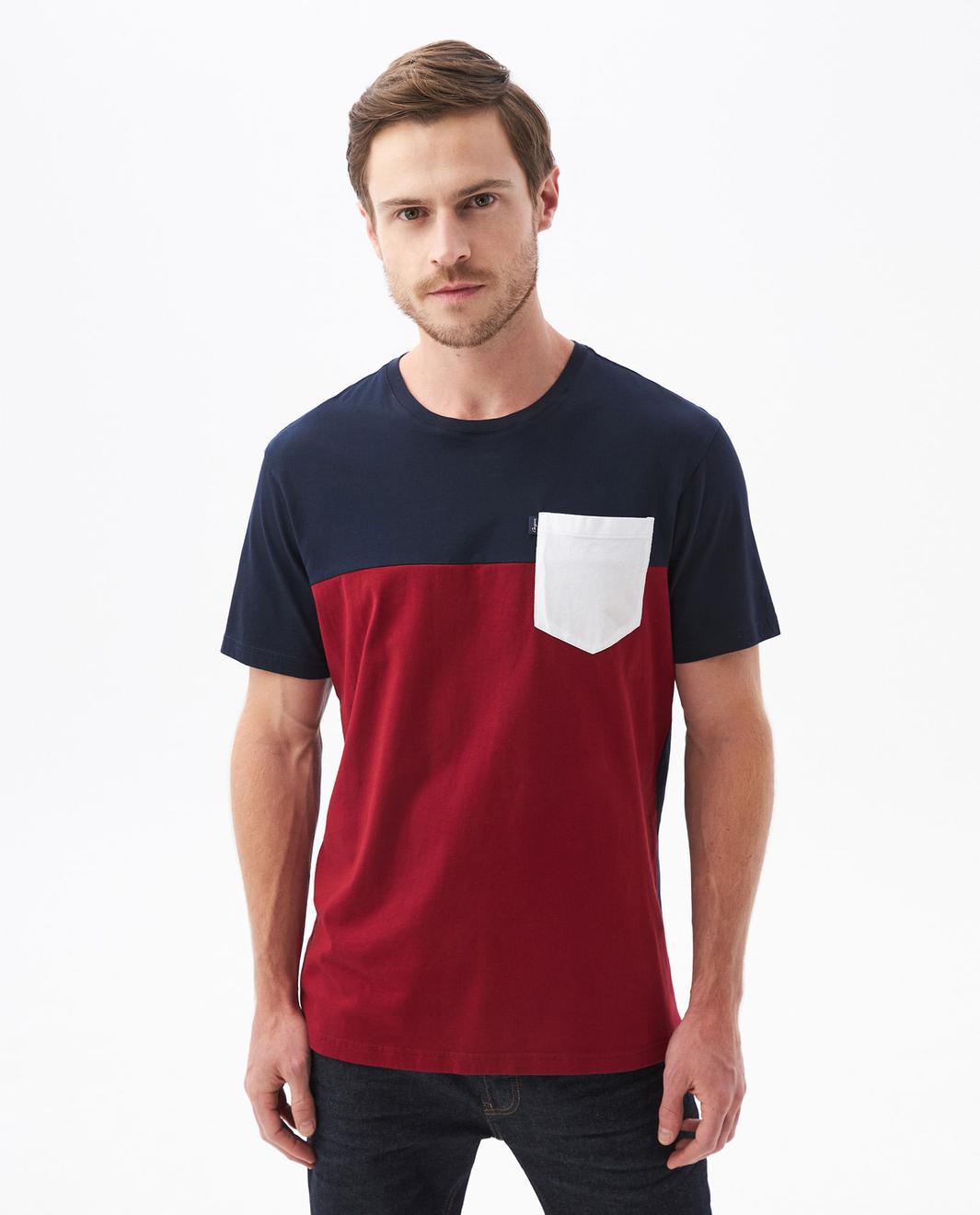 Oferta de Camiseta de Hombre, Classic Fit Cuello Redondo - Bloques de Color + Bolsillo por $95940 en Chevignon