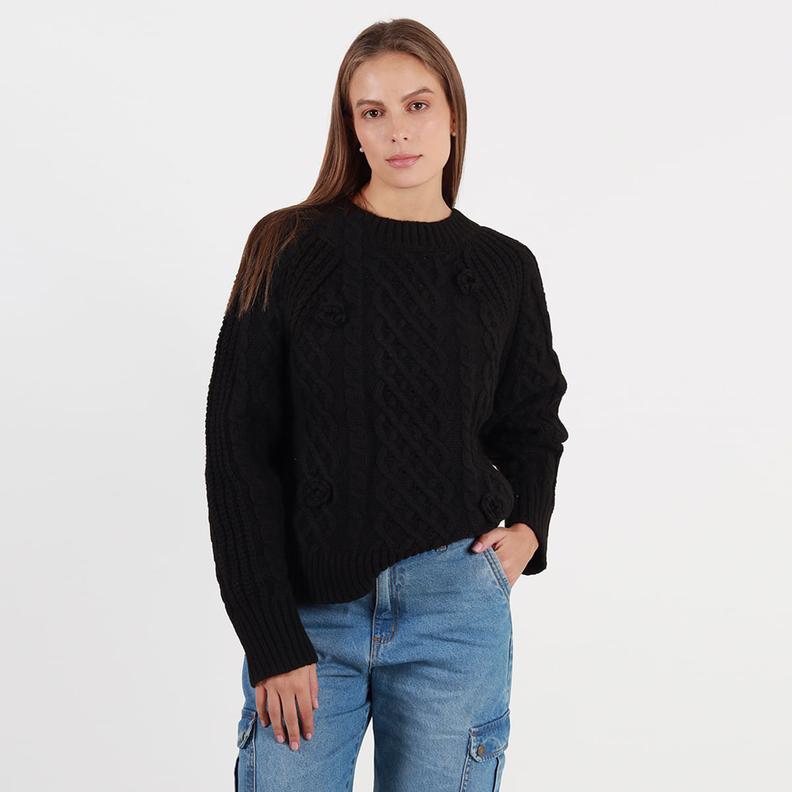 Oferta de Sweater cuello redondo manga larga por $89900 en Fuera de Serie