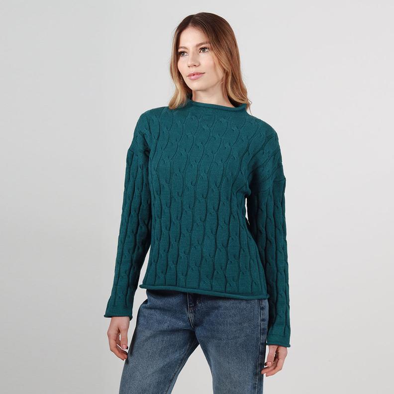Oferta de Sweater cuello alto manga larga por $99900 en Fuera de Serie