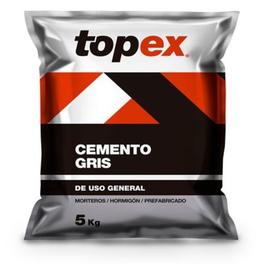 Oferta de Cemento Topex Gris 5kg por $10900 en Homecenter