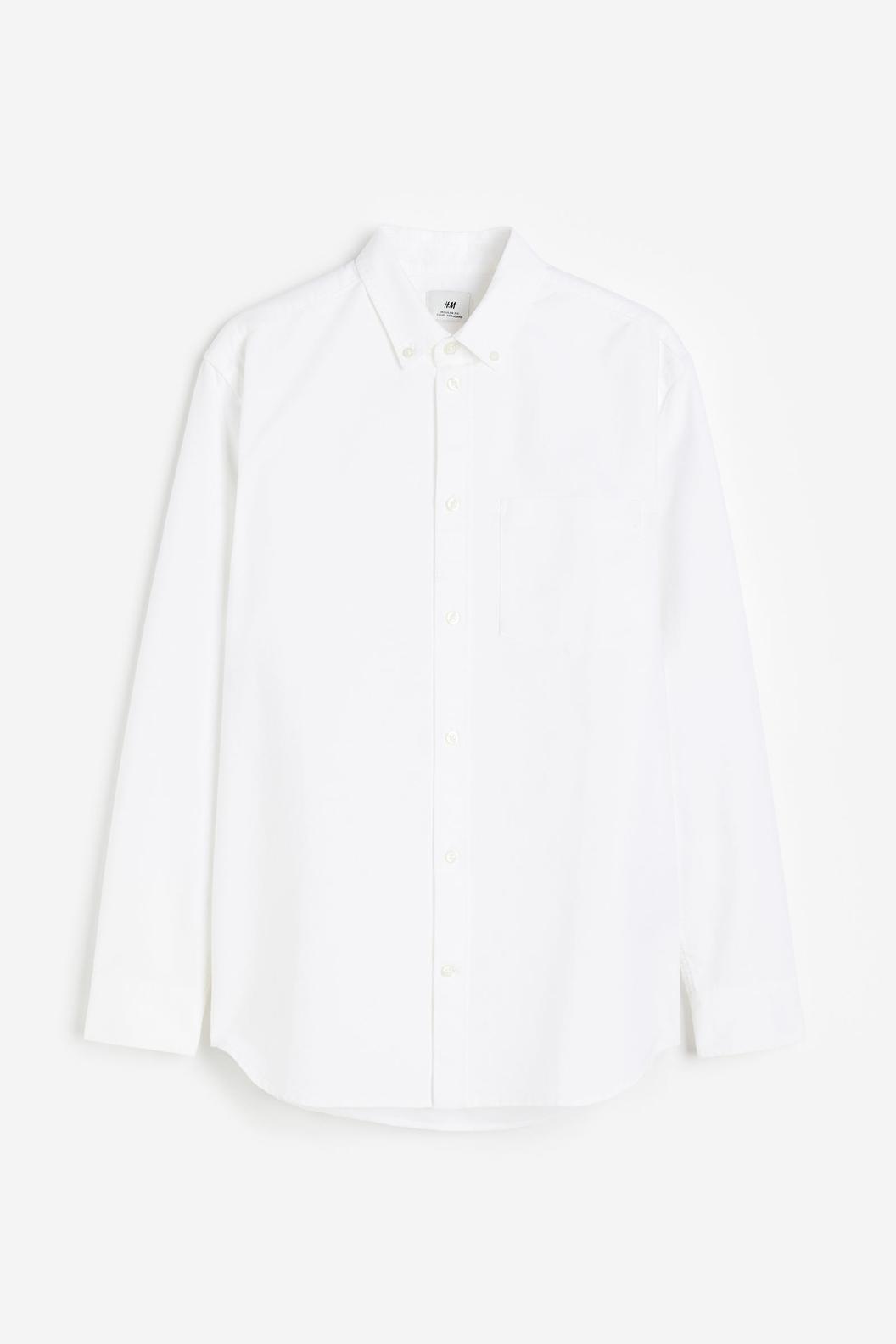 Oferta de Camisa Oxford Regular Fit por $60900 en H&M