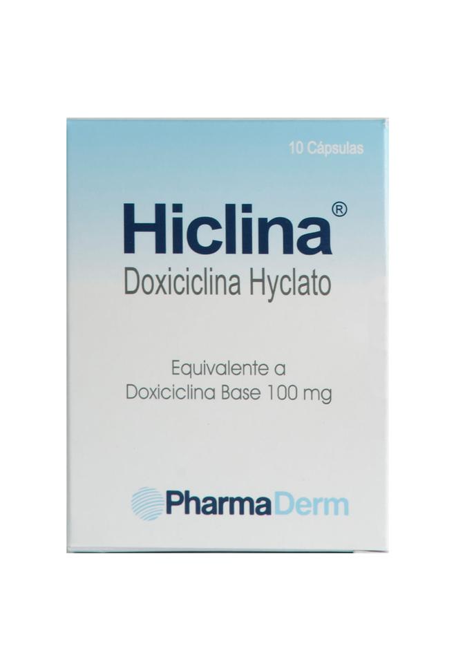 Oferta de Hiclina 100 mg cápsulas por $30000 en Cutis