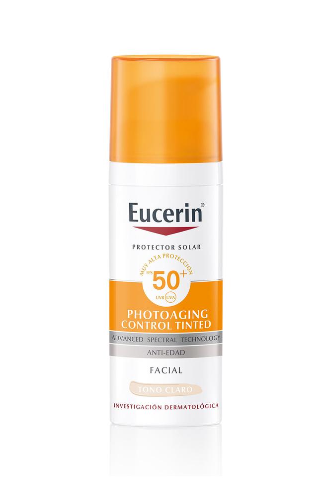 Oferta de Eucerin sun facial antiedad tono claro por $137850 en Cutis