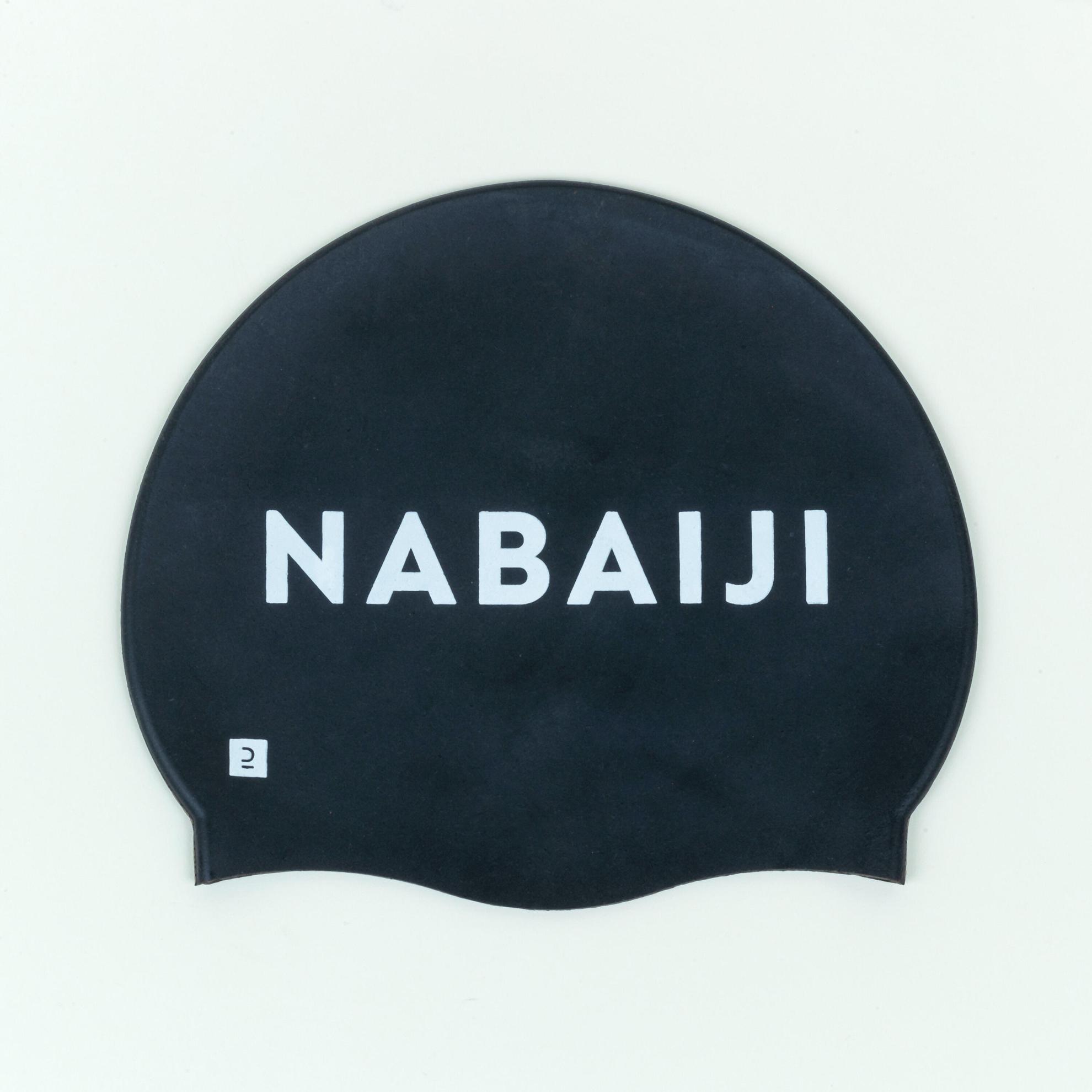 Oferta de Gorro de natación en silicona Nabaiji 500 negro por $24000 en Decathlon