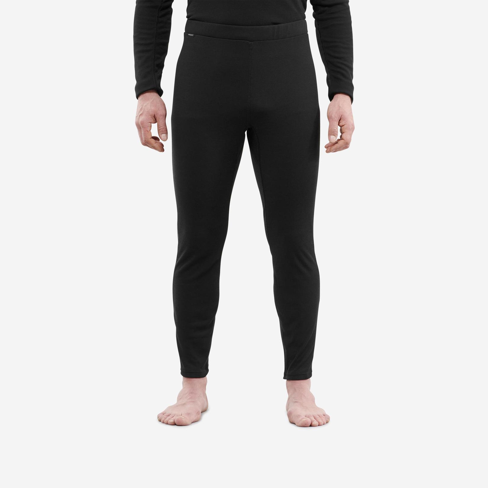 Oferta de Pantalón térmico - primera capa para esquí Hombre Wedze BL100	negro por $59000 en Decathlon