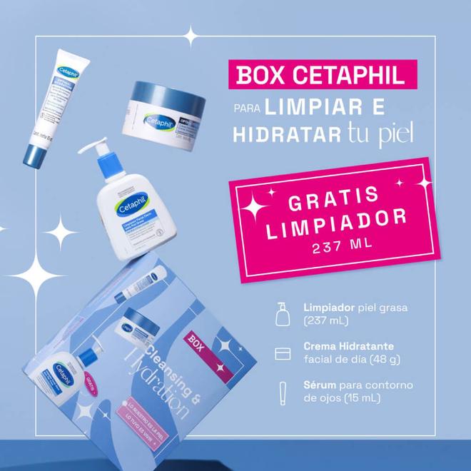 Oferta de Cetaphil Kit De Limpieza E Hidratación X 3 Productos por $236000 en Dermatológica