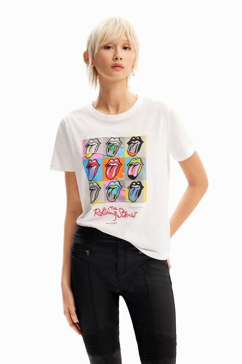 Oferta de NEW COLLECTION Camiseta multicolor The Rolling Stones por $269900 en Desigual