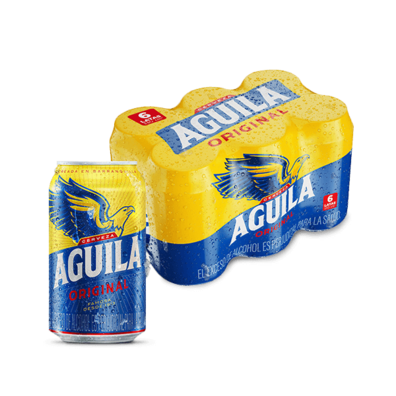 Oferta de Cerveza Aguila Lata X6 por $20900 en Dislicores