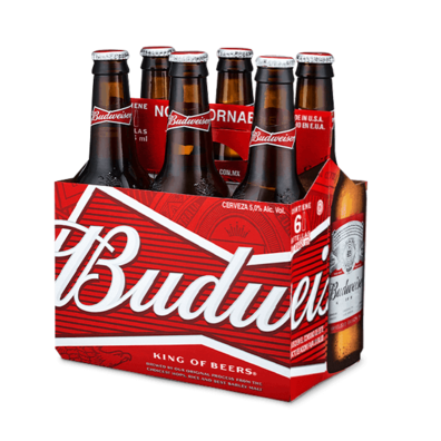 Oferta de Cerveza Budweiser Botella Six Pack por $12800 en Dislicores