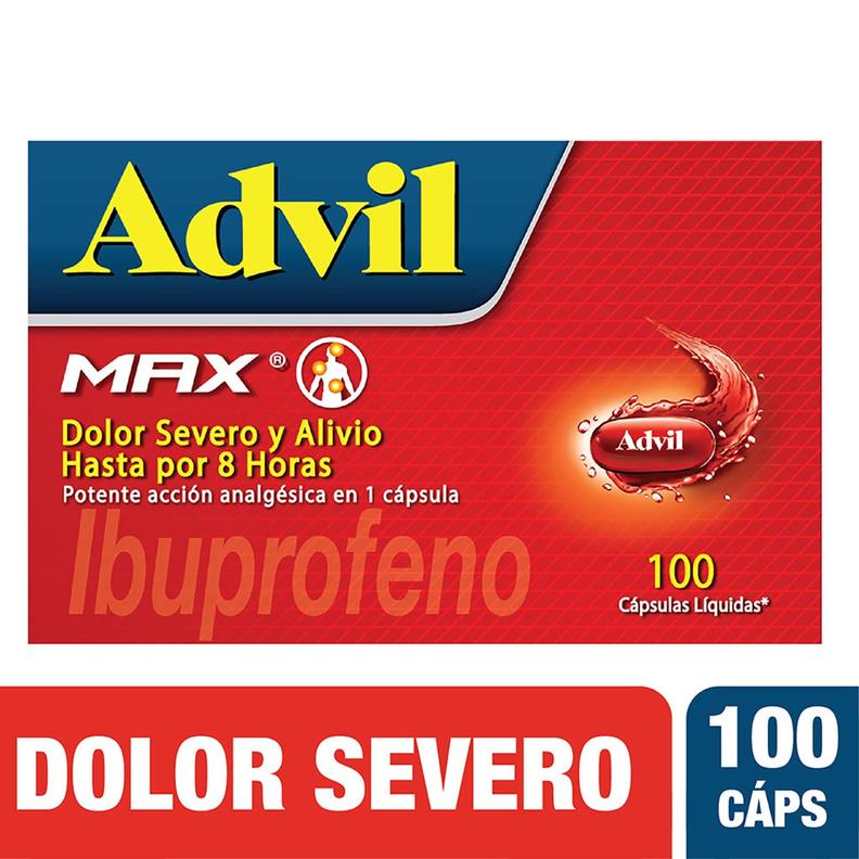 Oferta de Advil Max Sobre X 4 Caps por $7360 en Droguerías Colsubsidio