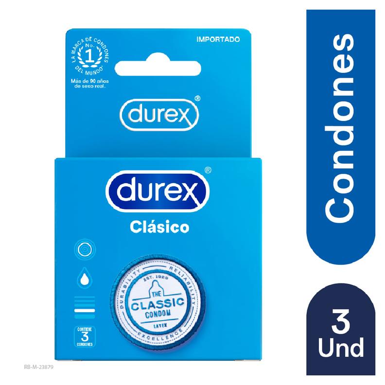 Oferta de Durex Condón Clasico por $8670 en Droguerías Colsubsidio