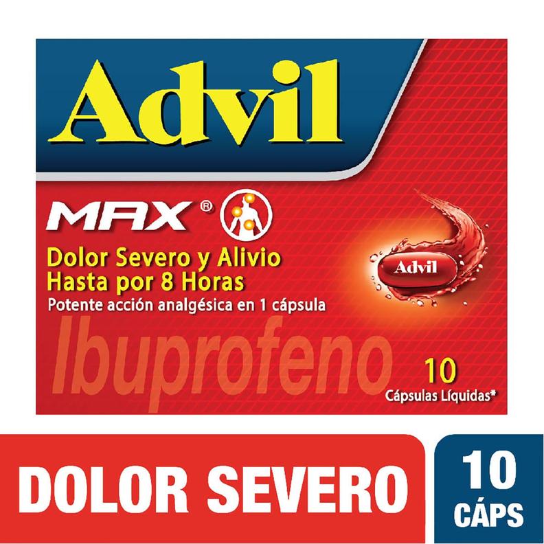 Oferta de Advil Max X10 Caps por $20400 en Droguerías Colsubsidio