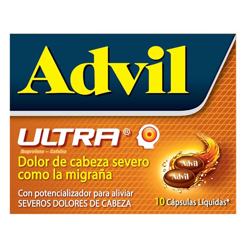 Oferta de Advil Ultra 200 Mg x 10 por $20200 en Droguerías Colsubsidio