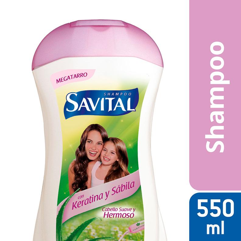 Oferta de Shampoo Savital Keratina x 550 Ml por $20850 en Droguerías Colsubsidio