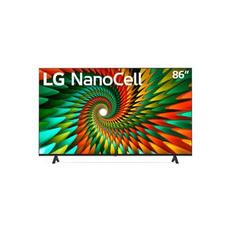 Oferta de Televisor LG 86" (218cm) NanoCell 4K UHD Negro 86NANO77SRA por $7159000 en Electrojaponesa