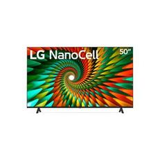 Oferta de Televisor LG 50" (127cm) NanoCell UHD 4K Smart Tv Negro 50NANO77SRA.AWC por $1895000 en Electrojaponesa
