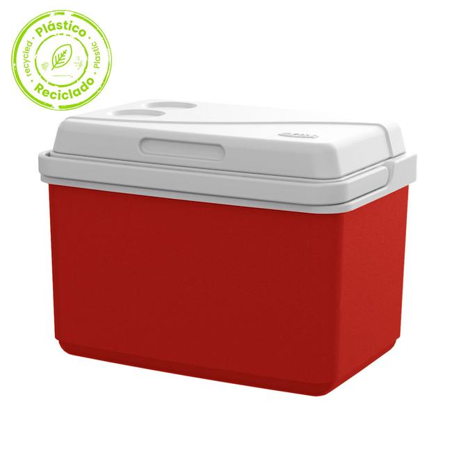 Oferta de Nevera 10L Rojo Insulada Material Recuperado por $73200 en Estra