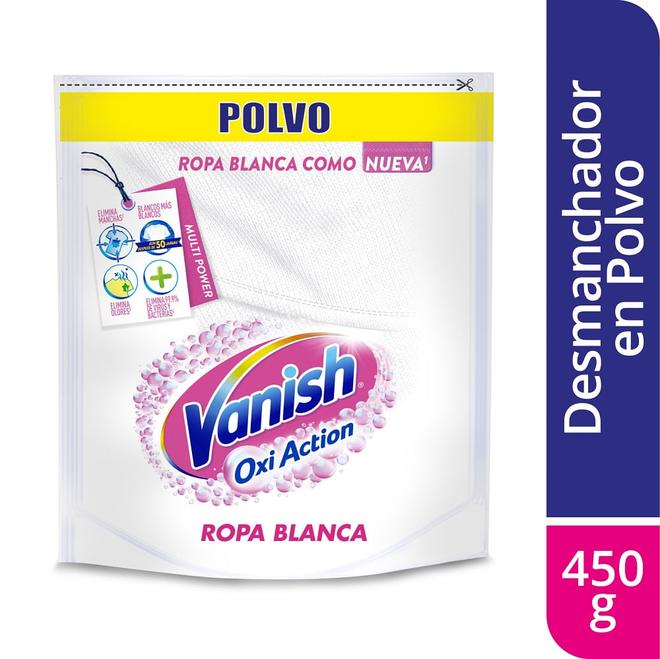Oferta de VANISH POLVO BLANCO DP  x 450 GR por $30000 en Euro Supermercados