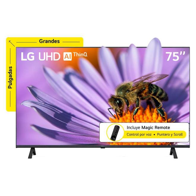 Oferta de Televisor LG 75 Pulgadas LED Uhd4K Smart TV 75UR8750PSA por $3199900 en Éxito