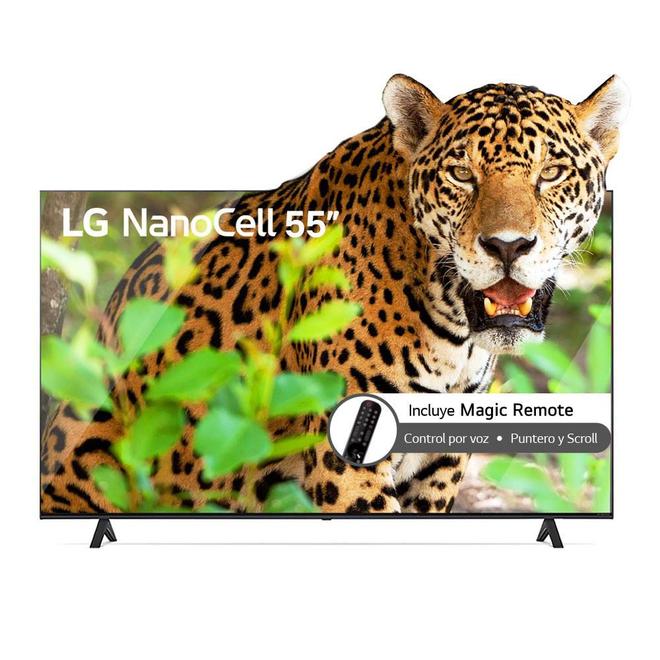 Oferta de Televisor  LG 55 Pulgadas Nano Cell Uhd4K Smart TV 55NANO77SRA por $1999900 en Éxito