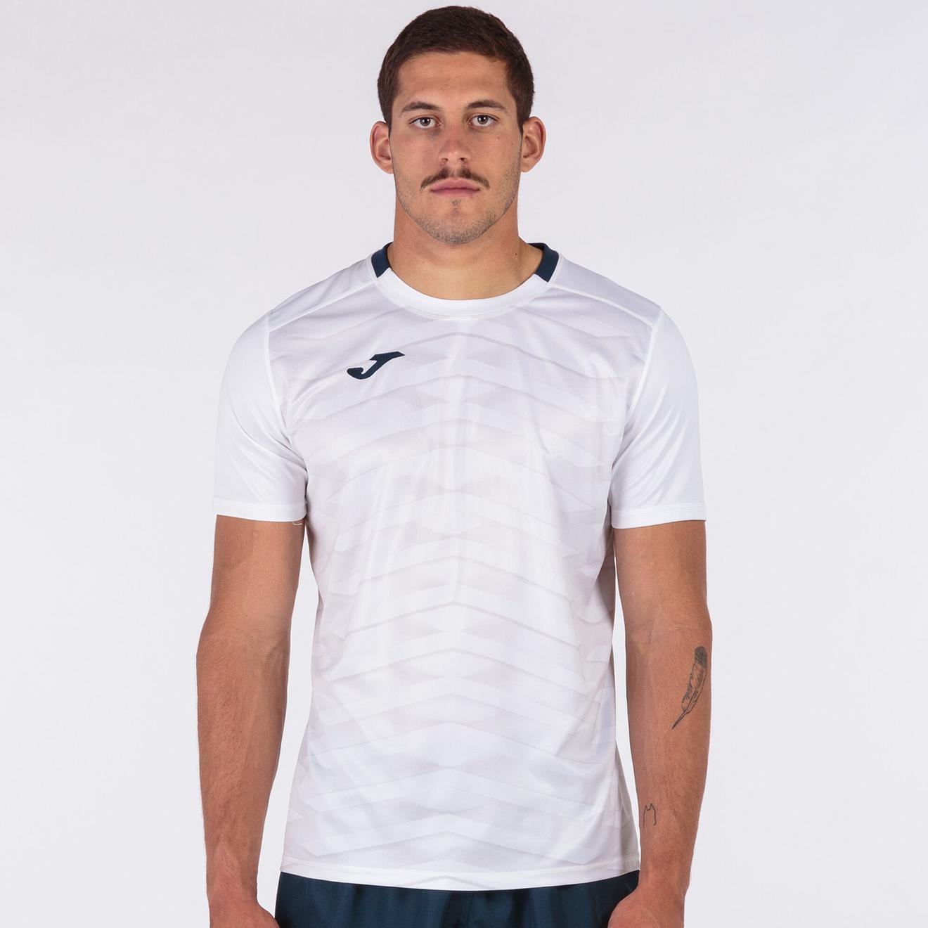 Oferta de Camiseta manga corta hombre Myskin Academy blanco por $10,33 en Joma