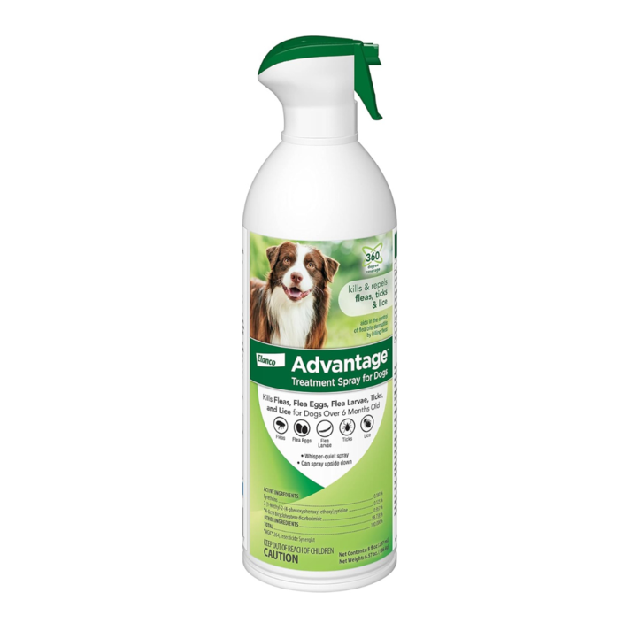 Oferta de Advantage Topical & Indoor Flea & Tick Spray for Dogs / Puppies por $14,99 en Kanu