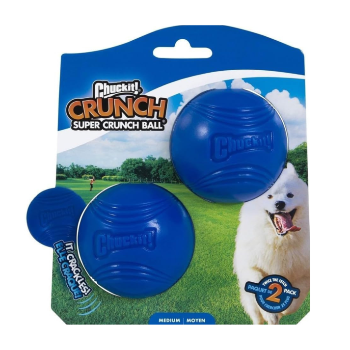 Oferta de Chuckit! Dog Toy Crunch Ball Medium 2 Pk por $16,99 en Kanu