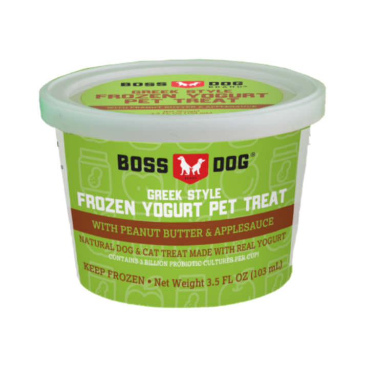 Oferta de Boss Dog Frozen Yogurt Apple Dog & Cat Treat por $4,49 en Kanu