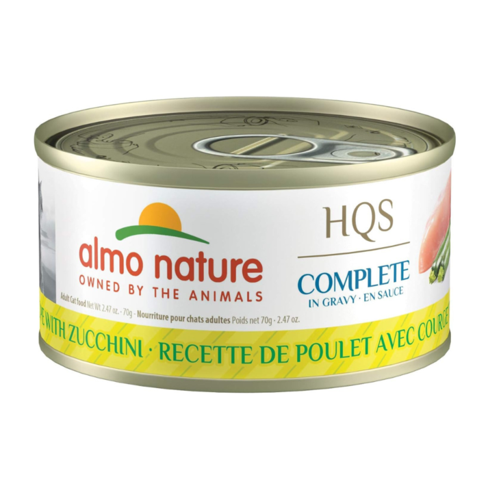 Oferta de Almo Nature Chicken with Zucchini Canned Cat Wet Food por $2,49 en Kanu