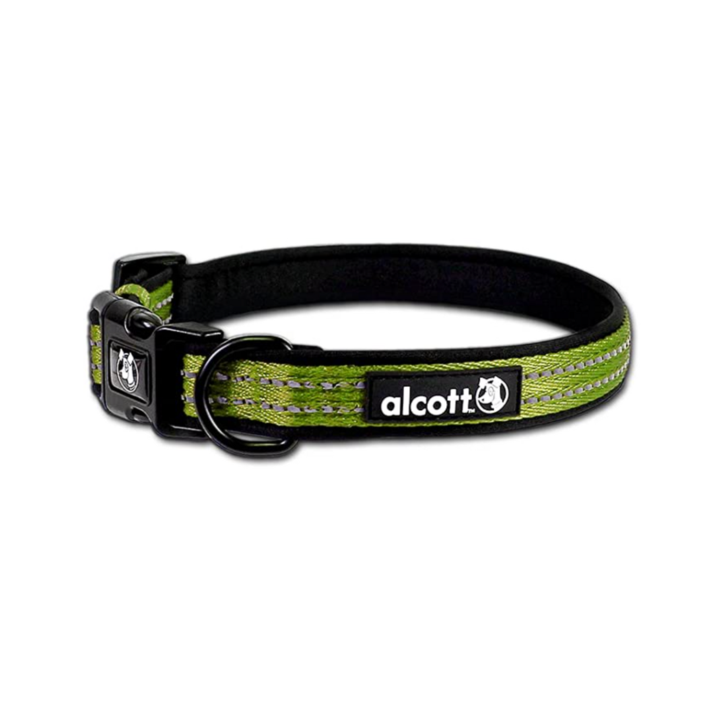 Oferta de Alcott Explorer Green Dog Collar por $14,99 en Kanu