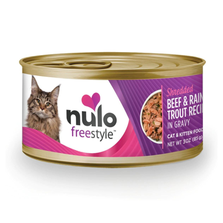 Oferta de Nulo Freestyle Shredded Cat Wet Food por $1,99 en Kanu