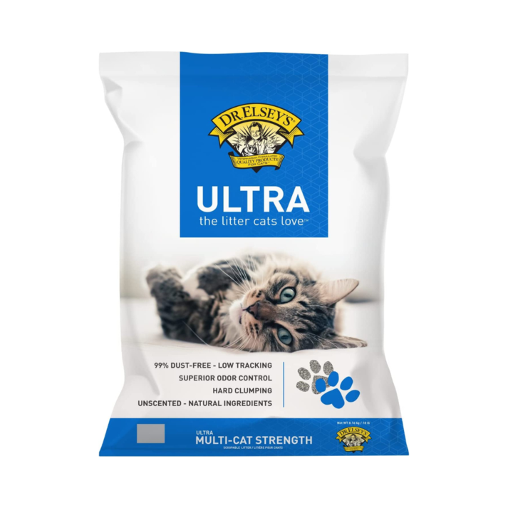 Oferta de Dr. Elsey’s Ultra Unscented Precious Scoopable Cat Litter por $15,99 en Kanu