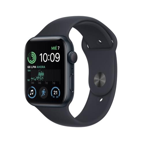 Oferta de Apple Watch SE GPS de 44 mm Caja de Aluminio en Azul Medianoche, Correa Deportiva en Azul Medianoche por $1559000 en Ktronix