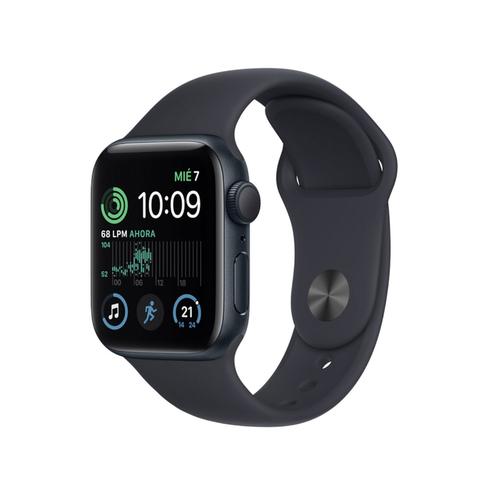 Oferta de Apple Watch SE GPS de 40 mm Caja de Aluminio en Azul Medianoche, Correa Deportiva en Azul Medianoche por $1399000 en Ktronix
