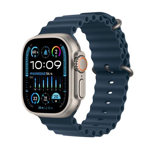 Oferta de Apple Watch Ultra 2 GPS + Cellular de 49 mm Caja de Titanio, Correa Azul Ocean por $4289000 en Ktronix