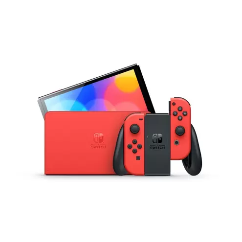 Oferta de Consola NINTENDO SWITCH™ OLED con Joy-Con Edición Mario Rojo por $1879000 en Ktronix