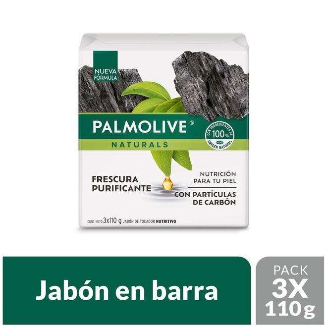 Oferta de Jabon Palmolive Carbon X 110g X 3und por $8300 en Locatel