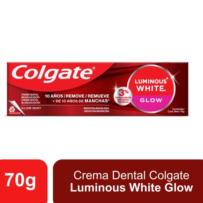 Oferta de Crema Dental Blanqueadora Colgate Luminous White Glow X 70g por $22150 en Locatel