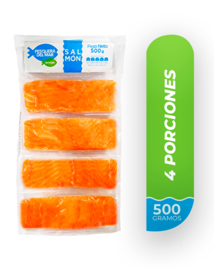 Oferta de Filete de salmon porcionado- pesquera del mar por $78000 en Más x Menos