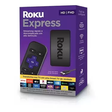 Oferta de Roku Express 3930 estándar HD 32MB negro con 512MB de memoria RAM por $134900300000 en Mercado Libre