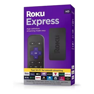 Oferta de Roku Express 3960 estándar Full HD negro por $134900300000 en Mercado Libre