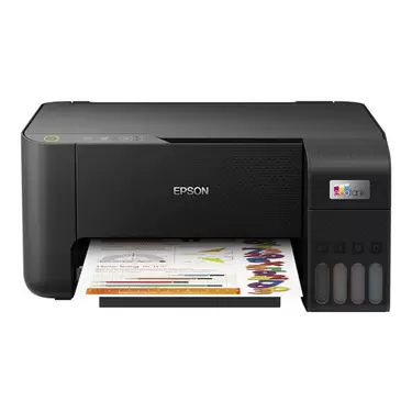 Oferta de Impresora a color  multifunción Epson EcoTank L3210 negra 110V por $696600800000 en Mercado Libre