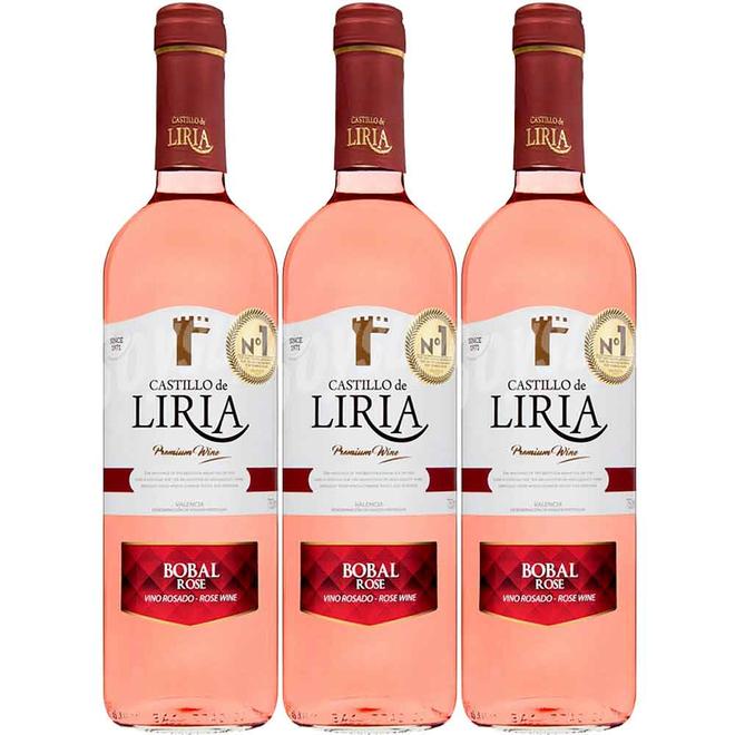 Oferta de Vino CASTILLO DE LIRIA rosado 2x3 x750 ml por $98800 en Mercaldas