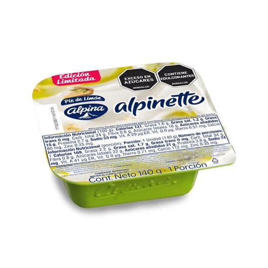 Oferta de Postre Alpinette Pie De Limon por $3750 en MercaMío