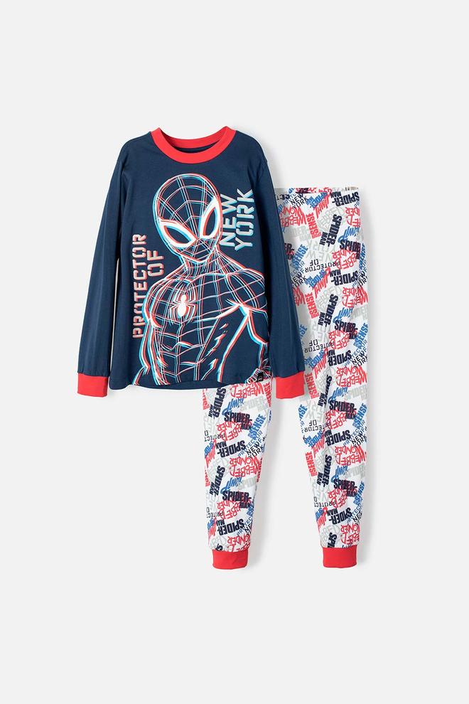 Oferta de Pijama de Spider-Man multicolor manga larga para niño por $76993 en MIC